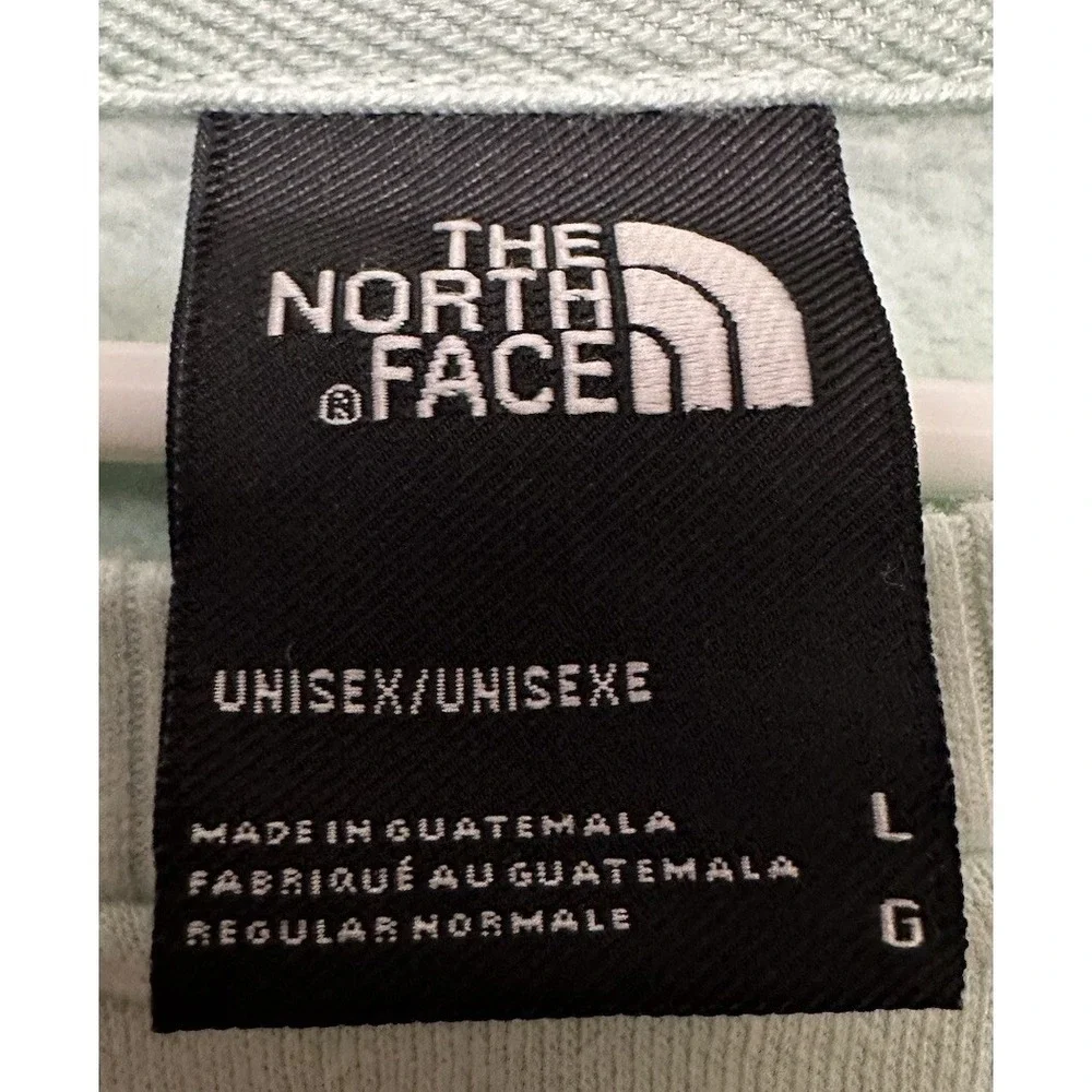 Northface Crew Neck Unisex Street Style U-Neck In Color Mystic Sage Sz Large